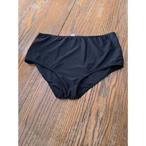New XL Black Womens Swimsuit Bathing Suit Swimwear Bikini Bottoms